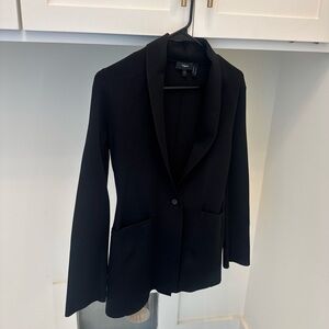 Theory black blazer jacket size P